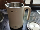 小熊（Bear）便攜式燒水壺燒水杯304不銹鋼電熱水壺 0.6L迷你恒溫水壺養生家用旅行沖奶電水壺 ZDH-A06H1 曬單實(shí)拍圖