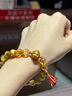 六福珠寶成毅禮盒足金奇趣堅(jiān)果成毅同款限量黃金轉(zhuǎn)運(yùn)珠手鏈?zhǔn)执?032532BAA 總重14.83克 好事花生禮盒 曬單實(shí)拍圖