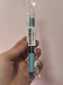 派通（Pentel）BLN105按動黑色中性筆高顏值0.5mm簽字筆商務(wù)學生速干水筆水性筆文具 天藍桿黑芯單支裝 曬單實拍圖