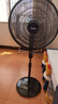 美的（Midea） 電風(fēng)扇落地扇家用輕音工業(yè)風(fēng)扇強力搖頭立式大風(fēng)力純銅牛角扇 FS45-23DR（75W大功率遙控款） 曬單實(shí)拍圖