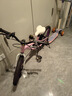 優(yōu)貝（RoyalBaby）兒童自行車(chē)5-9歲男女學(xué)生通勤鎂合金單車(chē)月亮系列 宇航員18寸粉色 曬單實(shí)拍圖
