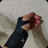 Keep護(hù)腕健身運動薄款羽毛球排球腱鞘炎臥推護(hù)手腕護(hù)具 黑 2只裝  曬單實拍圖