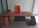 創(chuàng  )意烤漆老板桌輕奢辦公桌總裁大班臺簡(jiǎn)約現代醫美主管經(jīng)理桌組合 2.2*0.8*米右側柜 曬單實(shí)拍圖