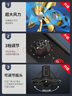鉆石牌工業(yè)風扇落地扇家用立式電風扇大風力搖頭強力電扇客廳商用工廠車間鋁葉商業(yè)風扇HF1802 曬單實拍圖