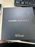 華為（HUAWEI）手表WATCH GT 5【情定七夕】運動智能兩周續(xù)航藍牙通話體溫心率血氧健康監(jiān)測送男女朋友禮物pro4 46mm幻夜黑【皮表帶+貼膜】 曬單實拍圖