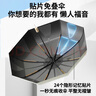 小魔遮陽傘晴雨兩用記憶折疊傘太陽傘免疊秒收防紫外線小巧折疊傘 曬單實(shí)拍圖