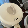 小熊（Bear）電煮鍋 電火鍋 電熱鍋 可折疊便攜式1.2L小電鍋分體 學(xué)生宿舍多功能鍋泡面鍋 DRG-V12Z1 曬單實拍圖
