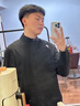 迪桑特（DESCENTE）跑步系列F360版型涼感輕便針織運動(dòng)上衣夾克男款 BK-BLACK 2XL 曬單實(shí)拍圖