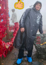 正雨雨衣成人長(zhǎng)款全身防暴雨一體式電動(dòng)車(chē)騎行單人加大加厚風(fēng)衣式雨披 曬單實(shí)拍圖