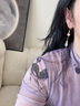 宮典正品和田玉耳飾女2025年新款中式國風(fēng)玉吊墜耳環(huán)耳墜高級飾品送禮 一品清蓮 曬單實拍圖