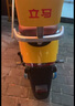 立馬電動摩托車MINI 80公里長續(xù)航1200W電機60V20Ah鉛酸電池外賣家用舒適出行電動車 檸檬密黃 曬單實拍圖