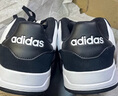 adidas ENTRAP美式校園風(fēng)運(yùn)動板鞋少年感復(fù)古籃球鞋男女阿迪達(dá)斯 白色/黑色   42 曬單實拍圖