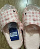 chikoku可愛(ài)小萌鯊格子拖鞋女外穿家居厚底防滑情侶鯊魚(yú)涼拖鞋男 曬單實(shí)拍圖