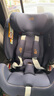 寶得適（BRITAX）寶寶兒童安全座椅0-7歲isize認(rèn)證正反360°旋轉(zhuǎn)成長騎士 精致藍(lán) 曬單實拍圖