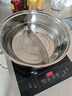 美廚（maxcook）316不銹鋼鴛鴦火鍋 32cm帶蓋 燃氣電磁爐通用 MCT2003 曬單實(shí)拍圖