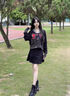 ZUOSAISI品牌馬丁靴女厚底內(nèi)增高短靴女2025秋冬新品女靴英倫風(fēng)靴子女 黑色平底款4.5cm 34 曬單實拍圖