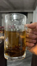 青蘋果【七夕禮物】啤酒杯大容量玻璃杯商用KTV扎啤杯 支持蘇超 叫南哥 大容量啤酒把杯單只裝380ml 曬單實拍圖