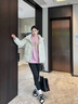 鴨鴨（YAYA）蓄熱短款羽絨服女2025年冬季新款時(shí)尚休閑寬松加厚保暖小個(gè)子外套 米色 M (建議110-125斤) 曬單實(shí)拍圖