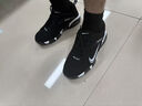 NK@AIR品牌男鞋秋冬季運動鞋增高透氣防臭防滑減震氣墊跑步鞋百搭老爹鞋 N-996黑白【防水皮面】 42 (260mm) 曬單實拍圖
