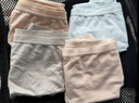 京東京造【純棉系列】女式內(nèi)褲10A級抗菌三角內(nèi)褲女中腰大碼女式內(nèi)褲XL 曬單實拍圖