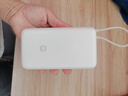 小米（MI）【3C認(rèn)證】小米自帶線充電寶20000 33W 淺咖色 適用小米/紅米/redmi/蘋果/安卓/手機(jī)可上飛機(jī)/火車 曬單實(shí)拍圖