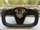T9電研社方向盤yoke廠model3/Y碳纖維方向盤重力改裝配件適用特斯拉 21年9月之后的ModelY黑 曬單實(shí)拍圖