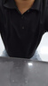GLM短袖t恤男透氣夏季翻領(lǐng)polo衫速干T恤冰絲感休閑運(yùn)動(dòng)上衣黑色XL 曬單實(shí)拍圖