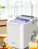 美的（Midea）制冰機 家用小型政府補貼全自動(dòng)UV殺菌迷你宿舍子彈冰神器 廚房小家電1.4升 MBJ-12D17E 曬單實(shí)拍圖