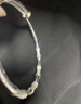 老廟銀手鐲足銀竹節(jié)款推拉式銀鐲子送女友老婆生日七夕情人節(jié)禮物 約：22g 曬單實拍圖