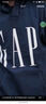 GAP男女裝2025秋季新款logo印花抓絨寬松套頭連帽衫衛(wèi)衣786923 黑色 L (175/96A) 亞洲尺碼 曬單實(shí)拍圖