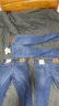 Calvin KleinJeans【涼感】25春夏男士復古休閑通勤ck修身微彈牛仔褲4RAB725 ULN-牛仔淺藍 30 曬單實拍圖