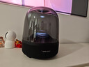 哈曼卡頓 琉璃4代音響  琉璃3代升級款 Aura Stuio 4 藍牙音箱 桌面家用電腦音響家庭影院七夕禮物 （高性?xún)r(jià)比）琉璃3 黑色 音箱 曬單實(shí)拍圖