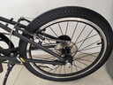 大行（DAHON）青春版P8折疊自行車20寸8速成人超輕男女式單車KAC081 消光黑 曬單實拍圖
