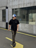 卡圖弛美式高街hiphop迷彩牛仔褲男秋季痞帥寬松顯瘦顯高工裝直筒長(cháng)褲子 迷彩 XL 曬單實(shí)拍圖