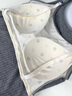 寶登樂(lè )魚(yú)尾哺乳吊帶背心免穿內衣產(chǎn)后喂奶專(zhuān)用打底可外穿孕婦帶胸墊夏季 灰色 L（建議110-130斤） 曬單實(shí)拍圖