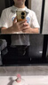 鐵布衫掛脖風扇懶人隨身小型電風扇usb充電降溫迷你便攜式折疊宿舍戶外學(xué)生靜音大風電扇1600mAh冰綠色 曬單實拍圖