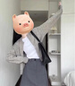 唐菓蜜新款連衣裙女2025秋冬女裝韓版時(shí)尚百搭減齡輕熟風(fēng)顯瘦套裝裙子 灰色開(kāi)衫+裙子 M 曬單實(shí)拍圖