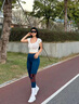 BSRBSR護膝女外穿時(shí)尚運動(dòng)女士薄款關(guān)節跑步專(zhuān)業(yè)膝蓋保護套專(zhuān)用 咖色-雙只裝【3D女士護膝】 S/M（75-120斤） 曬單實(shí)拍圖
