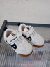暇步士（Hush Puppies）童鞋新款兒童網(wǎng)面鞋德訓(xùn)鞋寶寶涼鞋女童鞋子軟底戶外運動鞋男童鞋 HP3301藍色皮面四季款 29 曬單實拍圖
