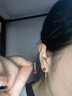 伊燦簡(jiǎn)約酒紅色流蘇仿珍珠耳釘女新年復(fù)古絕美耳環(huán)2025年新款爆款耳飾 紅色流蘇珍珠耳釘 曬單實(shí)拍圖