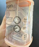HEGEN海格恩新生兒奶嘴0-6個(gè)月以上超軟硅膠仿母乳偏心奶嘴防脹氣 3階段圓孔 6-9月 2只裝 曬單實(shí)拍圖