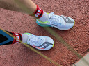 Saucony索康尼啡鵬4碳板競速跑步鞋訓練運動(dòng)鞋 白黑MUTANT-男款 43 曬單實(shí)拍圖