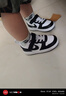 NIKE 耐克童鞋學步鞋男女童休閑板鞋COURT BOROUGH魔術(shù)貼運動鞋嬰童 曬單實拍圖