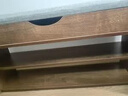 米客米家（MIKEMIJIA） 鞋柜換鞋凳一體家用門廳玄關(guān)柜簡約大容量長凳穿鞋凳翻斗鞋柜 【雙層款】60cm原野橡色 組裝 曬單實拍圖