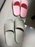 回力拖鞋男女涼拖鞋抑菌防滑浴室內外穿軟彈涼拖鞋HL0397卡其44-45碼 曬單實拍圖