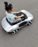 WORK BABY兒童奔馳電動(dòng)車(chē)四輪汽車(chē)1-7歲帶遙控寶寶男女小孩玩具可坐人禮物 烤漆銀+四驅皮座+輪燈遙控+鋰電 電力驅動(dòng) 曬單實(shí)拍圖