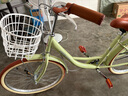 飛鴿（FLYING PIGEON）自行車成人通勤車自行車學(xué)生單車成人自行車通勤自行車女士自行車 標(biāo)配青青黃|單速|(zhì)輻條輪+禮包 24寸適合150-170cm 曬單實拍圖