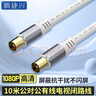 騰捷興有線(xiàn)電視線(xiàn)10米 高清1080P公對公TV接頭電視機頂盒專(zhuān)用閉路連接線(xiàn) 直插插口信號線(xiàn) TJX-YXD10 曬單實(shí)拍圖
