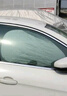 越野兵 汽車遮陽擋 車載遮陽板前擋風玻璃遮陽防曬隔熱窗簾板擋防曬遮陽遮陽板 涂銀6件套 曬單實拍圖