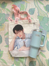 膳魔師（THERMOS）保溫杯1.25L檀健次同款巨無霸水杯子學(xué)生教師節(jié)禮物TSKP-1250 BL 曬單實(shí)拍圖